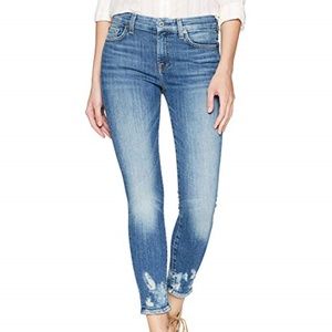 7 For All Mankind Ankle Skinny Jean - Desert Oasis